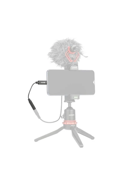 By-k4 Android Type-c 3.5mm Mikrofon Çevirici - Resim 3