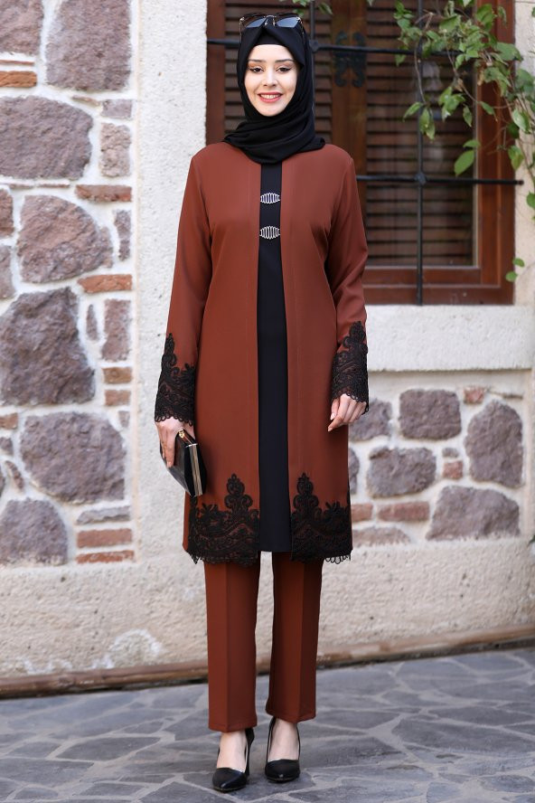 MELİSMA SEMA TAKIM KAHVERENGİ