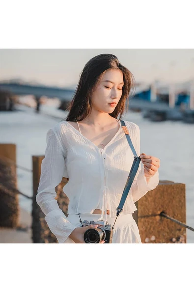 Maglink Lite Hızlı Çıkarılabilir Fotoğraf Makine Askısı - Mavi - Resim 2