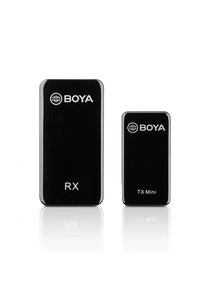 By-xm6-s1 Mini Kablosuz Yaka Mikrofonu - Resim 2