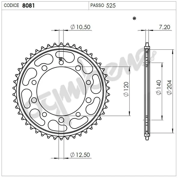SUZUKI OGNIBENE ARKA DİŞLİ 48T ürün görseli