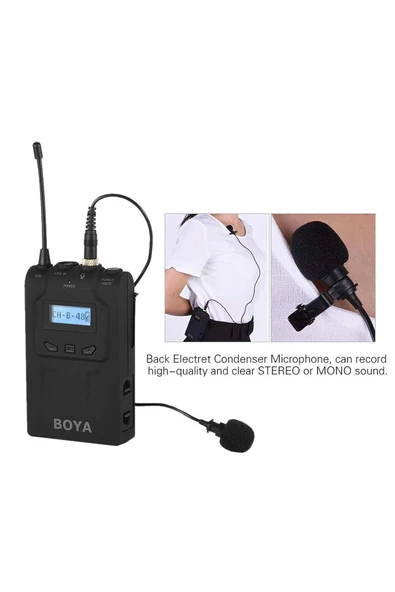 Tx8 Pro Kablosuz Mikrofon Vericisi - Resim 3