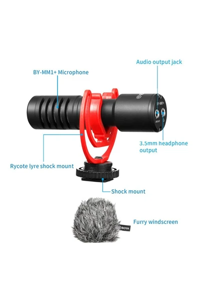 By-mm1 Condenser Shotgun Mikrofon - Resim 2
