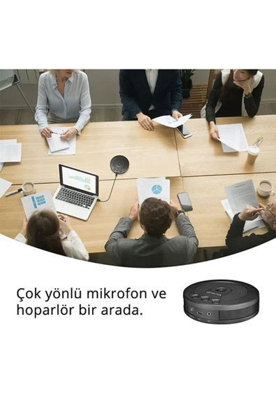 By-bmm400 Hoparlörlü Usb Konferans Mikrofonu - Resim 3