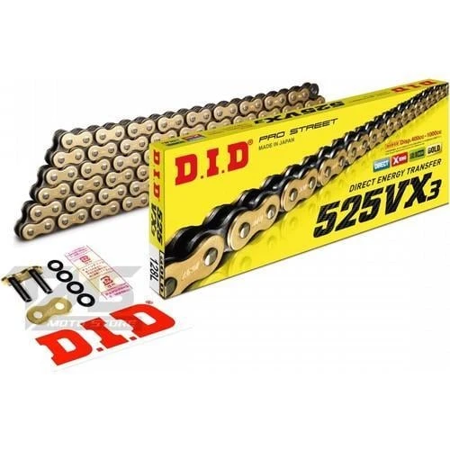 DID 525 VX3 G&B 122 BAKLA ZİNCİR ürün görseli