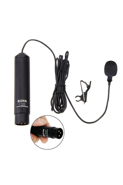 By-m4od Çok Yönlü Xlr Yaka Mikrofonu - Resim 2