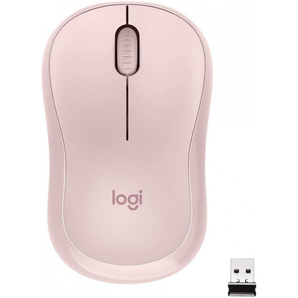 Logitech M220 Sessiz Kablosuz Mouse Gül 910-006129