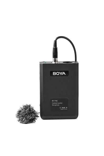 By-f8c Tek Yönlü Akustik Vokal Yaka Mikrofonu - Resim 2