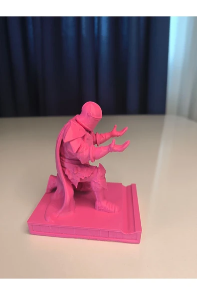 Dekoratif Ortaçağ Şovalyesi Kalem Tutucu-Gözlük Takı Tutucu - Resim 5