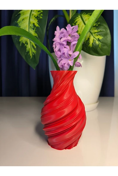 Bohem Tarzda Dekoratif Vazo-15cm ürün görseli