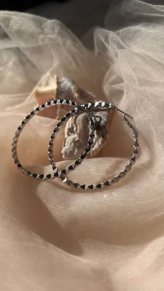 14 K Kararmaz halka küpe ürün görseli