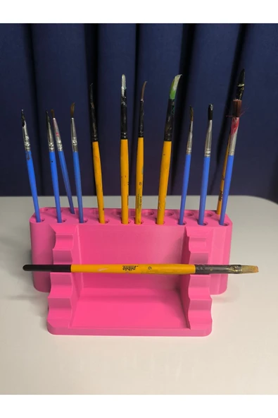 Dekoratif 20 Gözlü Fırça Koyma Standı ürün görseli