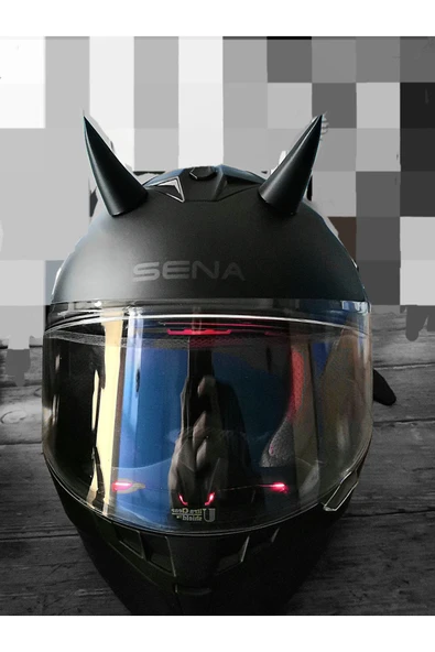 Motosiklet Kaskı İçin Şeytan Boynuzu ürün görseli