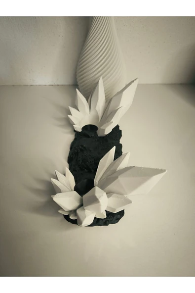 Dekoratif Kristal Görünümlü Oyun Konsolu İçin Tutucu Stand - 4