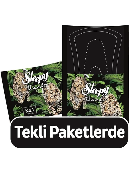 Sleepy Black 7 AL 6 ÖDE Günlük Ped Normal 40'lı ve ROSIE - Resim 2