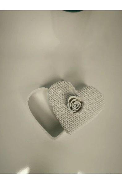 Kalp Şeklinde Şık Takı Kutusu - 3