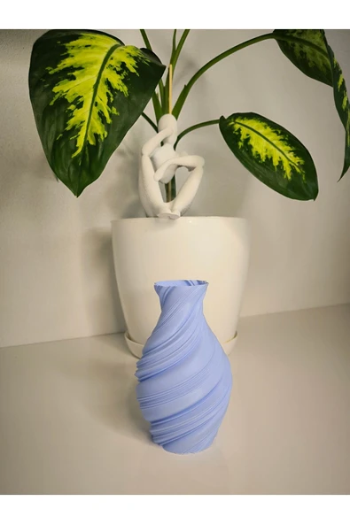 Bohem Tarzda Dekoratif Vazo-15cm - 2