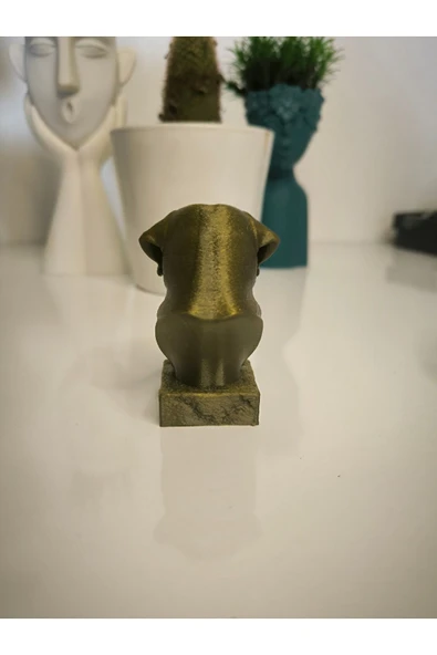 Köpek Figüründe Dekoratif Biblo - 3