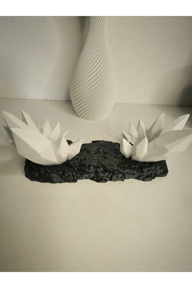 Dekoratif Kristal Görünümlü Oyun Konsolu İçin Tutucu Stand - 3