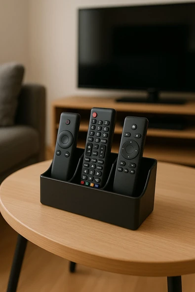 3 Bölmeli Kumanda Koyma Kutusu-Kumandalık ürün görseli