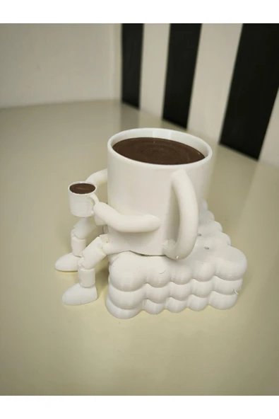 Kahve Fincanı Figürü - kahve köşesi figürü - Resim 3