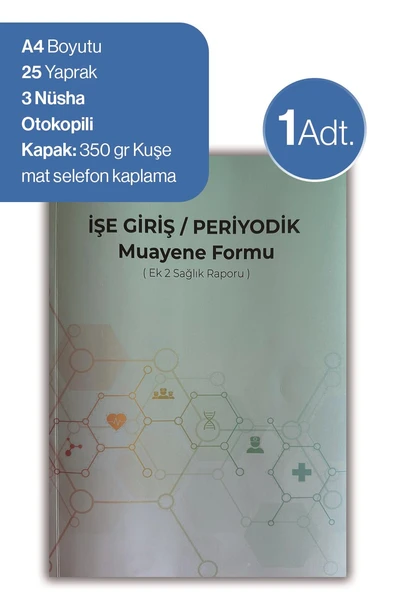 Düvenci Kurul Karar, İş Sağlığı ve Güvenliği ve İşe Giriş Muayene Defteri - Resim 2