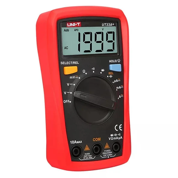 Unit UT 33A+ 600V Dijital Multimetre Ölçü Aleti - 4