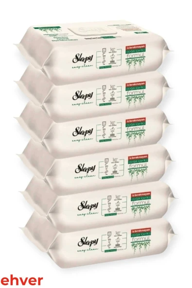 Sleepy 6'Lı Easy Clean Yüzey Temizlik Havlusu (600 Yaprak) - Resim 4