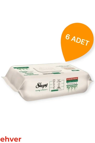 Sleepy 6'Lı Easy Clean Yüzey Temizlik Havlusu (600 Yaprak) - Resim 2
