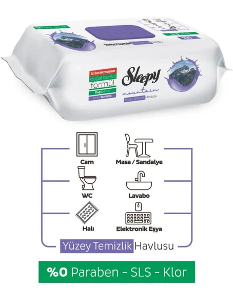 7 AL 6 ÖDE Sleepy Mountain Dağ Esintisi Islak Havlusu  ve ROSIE - Resim 4