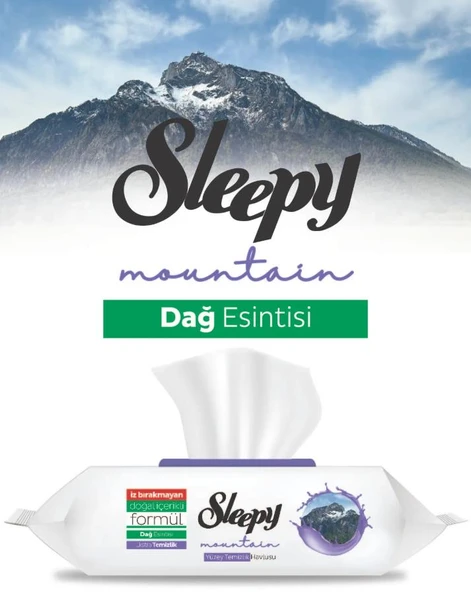 Sleepy 3 Paket Mountain Dağ Esintisi Islak Havlusu  ve ROSIE - Resim 2