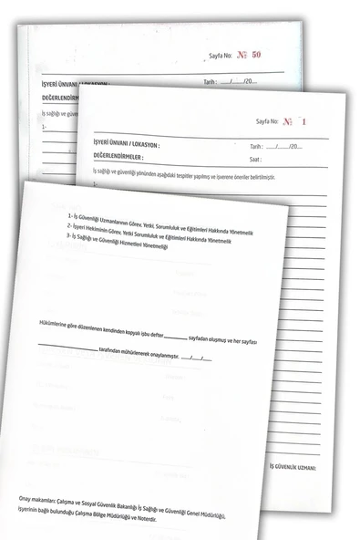 Düvenci İş Sağlığı ve Güvenliği Defteri, Kurul Karar Defteri - Resim 7
