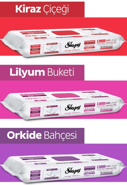 Sleepy Mopa Uyumlu Lilyum Buketi 20'li x 2 ve Rosie Bebek pamuğu - 4