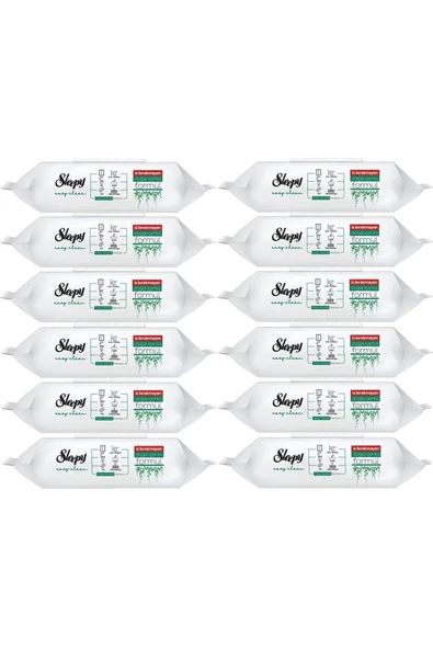 Sleepy Easy Clean Yüzey Temizlik Havlusu 100 Yaprak (12 Li Set) 1200 Yaprak ürün görseli