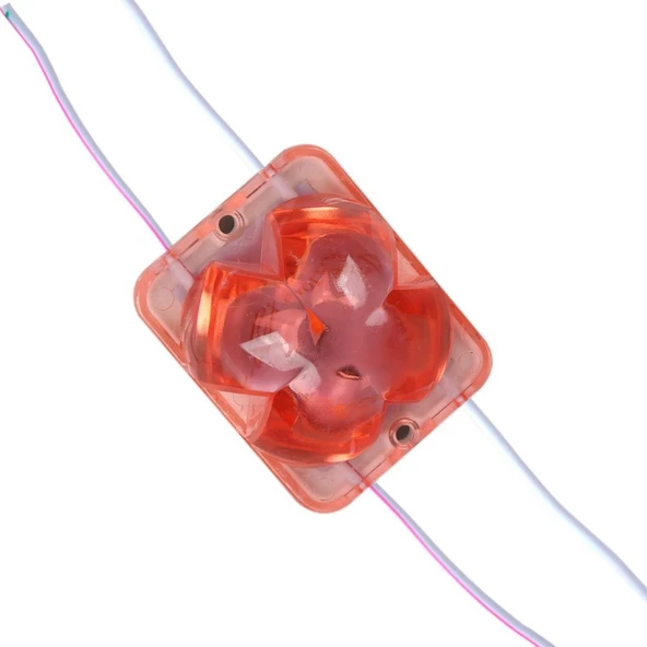 Powermaster PM-14720 12 Volt 2 Watt Kırmızı Sabit 4333-3030 Modül Led 43X33x28mm ürün görseli