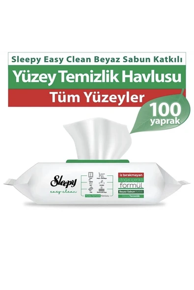 Sleepy Easy Clean Temizlik Havlusu X4 400 Adet - Resim 6