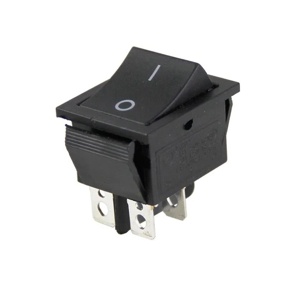 Işıksız Geniş Anahtar On-Off 4P Yaylı 4 Bacak Açma Kapama Anahtarı ürün görseli 1