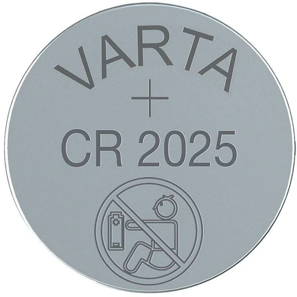 Varta CR 2025 3 Volt Tekli Lityum Pil - Resim 2