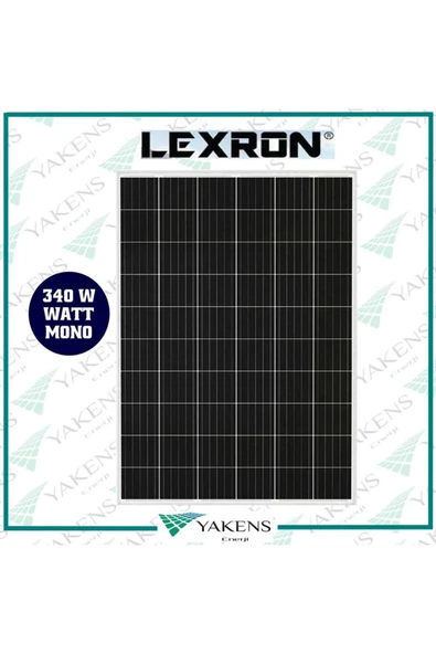 Lexron 340 Watt 24v Monokristal Güneş Paneli - 2