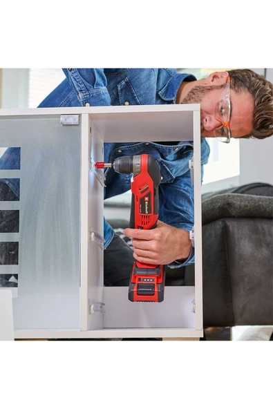 Einhell TE-AD 18 Li - Solo Akülü Dik Açılı Vidalama (Akü ve Şarj Cihazı Dahil Değildir.) - 5