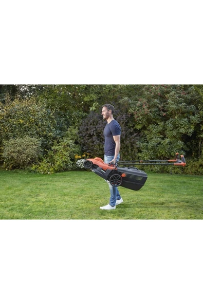 Black&Decker Bemw471bh 1600w 38 Cm Elektrikli Çim Biçme Makinası - 5