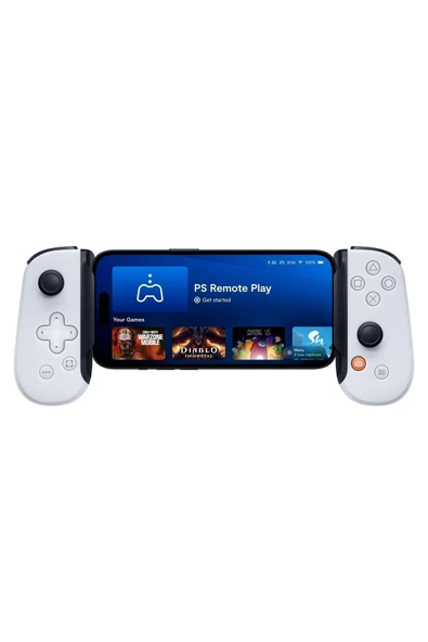 backbone One, PlayStation Edition Gen2 Android + iPhone 15 Serisi-USB-C Mobil Gaming Controller - Beyaz