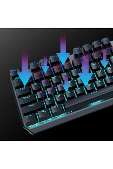 LENOVO Lecoo Gk301 Usb Kablolu Rgb Led Aydınlatmalı Gaming