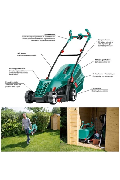 Bosch Arm 37 Çim Biçme Easygrasscut 23 Kenar Kesme Makineleri Misina ve Bakım Spreyi Seti - 7