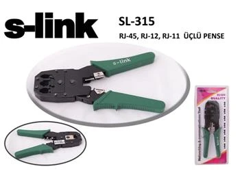 S-link SL-315 RJ-45-RJ-12-RJ-11 Üçlü Pense - Resim 2