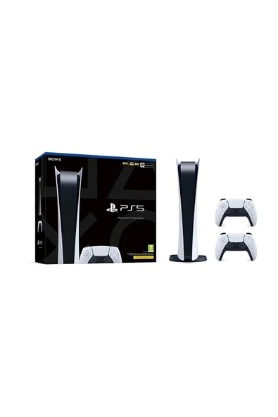 Sony Playstation 5 825 Gb Dijital Sürüm - Türkçe Menü + 2. Ps5 Dualsense Türkiye Garantili - 2