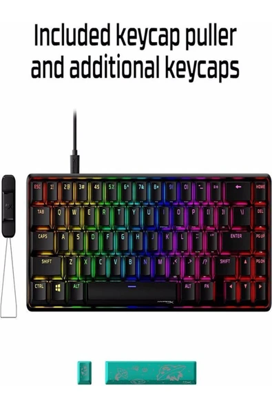 HyperX Alloy Origins 65 Aqua Pbt Us Klavye - 3