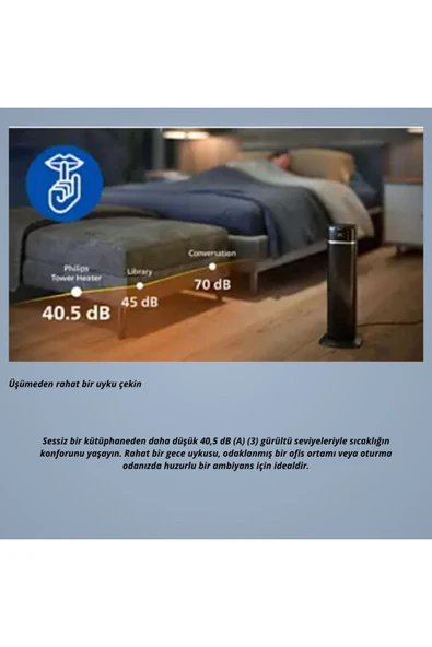 Philips Elektrikli Akıllı Kule Tipi Isıtıcı - 6