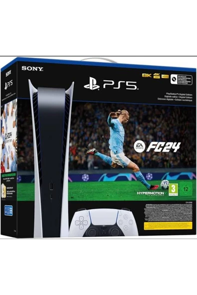 Sony Playstation 5 Slim Digital Editions 1 Adet Dualsense Kol Fc24 Oyun Hediyeli - 2