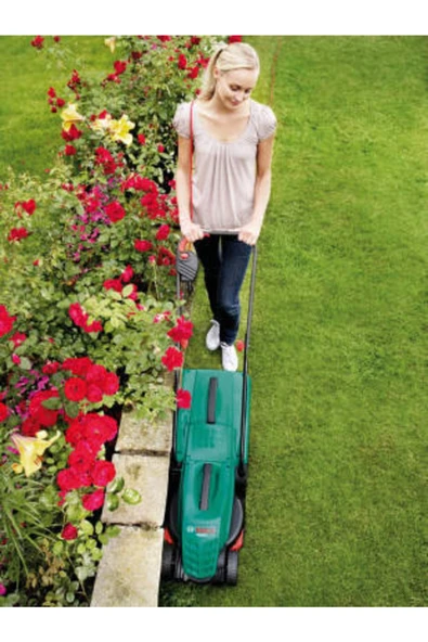 Bosch Arm 32 Elektrikli Çim Biçme Makinası 20 Metre Makaralı Seyyar Uzatma Kablosu - 6